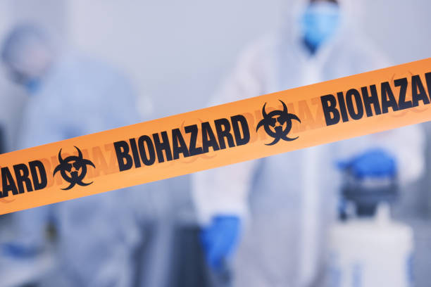 Professional Blood Cleanup technician working in Osceola, AR